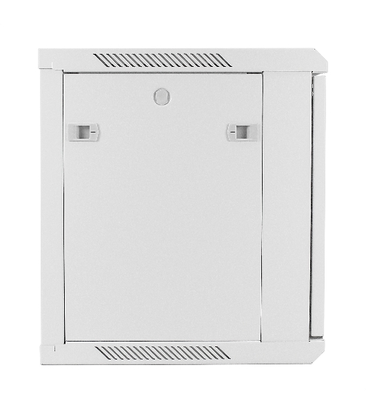Шкаф телекоммуникационный 19' настенный 9U ExeGate EC-WM-9U.450.M.GREY (19', 9U, 600x450x500 мм (ШхГхВ), передняя дверь металл, съемные боковые панели, пыле- и влагозащита IP23, светло-серый RAL 7035)