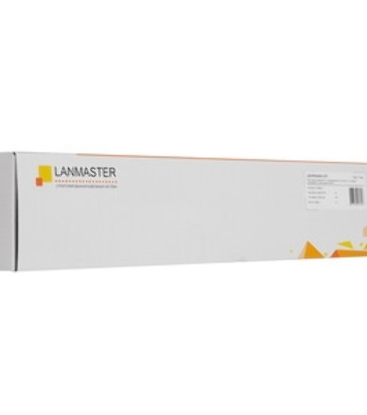 Патч-панель наборная Lanmaster LAN-PPAR24OK-UTP 19' 1U 24xRJ45 UTP