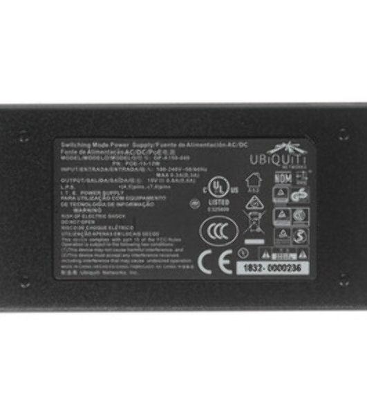 Блок питания для сетевого устройства Ubiquiti U-POE PoE Adapter (15W) мощностью до 15 Вт