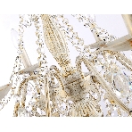 Светильник Ambrella light TR4945/8 WH/GD/CL белый/золото/прозрачный E14/8 max 40W D715*555, фото 1
