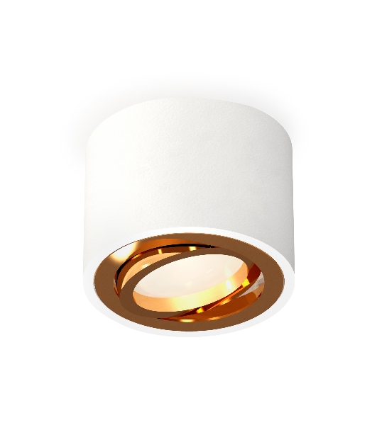 Светильник Ambrella Light XS7510004 SWH/PYG белый песок/золото желтое полированное MR16 GU5.3 (C7510, N7004)
