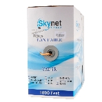 Кабель SkyNet Light FTPнг-LSZH 4x2x0,46, низкое дымовыделение, нулевое содержание галогенов, медный, FLUKE TEST, кат.5e, однож., 305 м, box, оранжевый, фото3