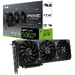 Видеокарта ASUS GeForce RTX 5060 Ti PRIME OC, NVIDIA RTX 5060 Ti, 16 ГБ GDDR7, 128 бит, PCI-e 5.0, 1xHDMI, 3xDP, 2647 МГц, фото5