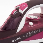 Утюг Vitek VT-1215 (PK) максимальная 2400 Вт.Подошва Ceramic Ultra Care., фото11