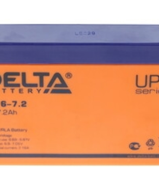 Батарея для ИБП Delta HR 6-7.2 (7.2 А\ч, 6В)