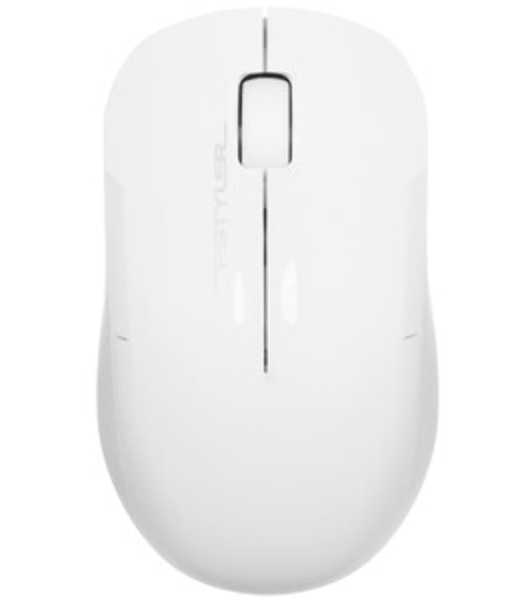 Мышь беспроводная A4Tech Fstyler FG15CS Air2 белый, 1200 dpi, радиоканал, USB, кнопки - 3
