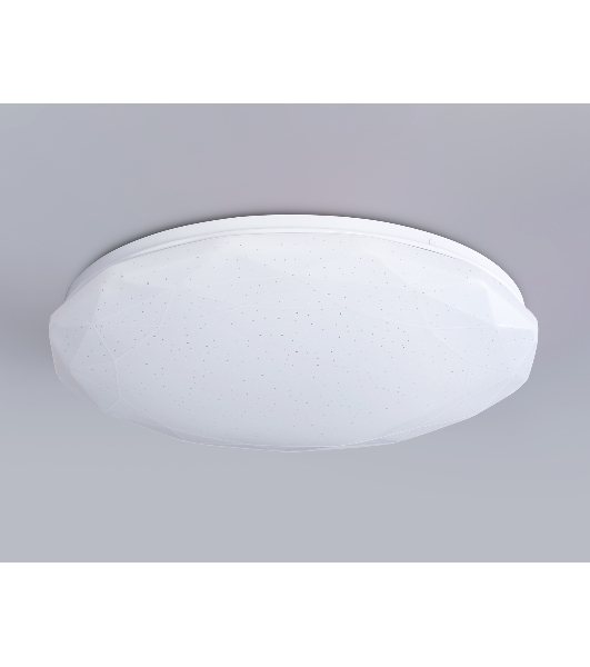 Светодиодный светильник RGB Ambrella light FZ418 WH белый IP20 66W 3000K-6500K+RGB D480*65 (ПДУ ИК)