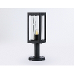 Светильник Ambrella light ST2411 BK/CL черный/прозрачный IP54 E27 max 40W 110*110*350, фото 1