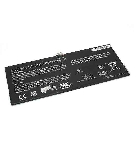 Аккумуляторная батарея для ноутбука MSI W20 3M-013US 3.7V 9000mAh черный