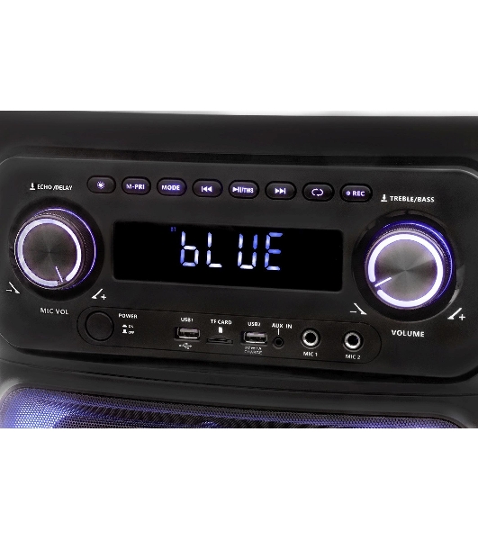 Минисистема Supra SMB-2050, 180Вт, FM USB BT SD, черный