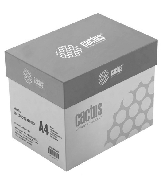 Бумага Cactus CS-OPB-A480250 класс B CS-OPB-A480250 A4/80г/м2/250л./белый CIE153% общего назначения(офисная)