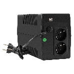 Источник бесперебойного питания ExeGate Smart LB-500.LCD.AVR.2SH.USB (500VA/300W, LCD, AVR, 2*Schuko, USB, батарея 12V 4.5Ah, Black), фото6