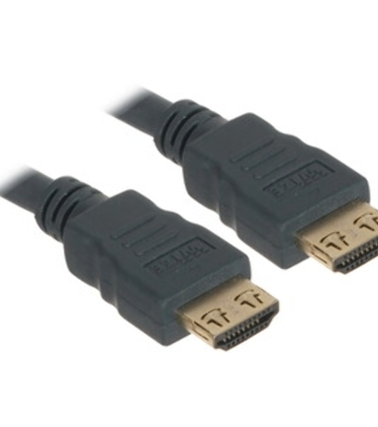 Кабель HDMI C-HM-HM-3M Wize, 3 м, v.2.0, 19M/19M, позол.разъемы, экран, черный, пакет
