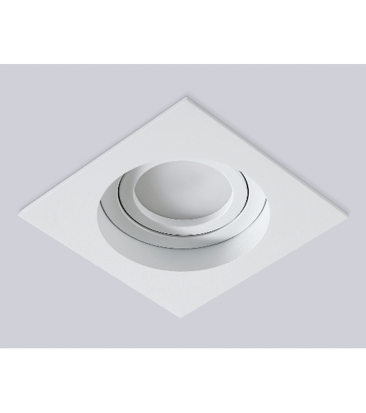 Встраиваемый поворотный точечный светильник Ambrella light TN102757 WH белый IP20 GU5.3 100*100*32