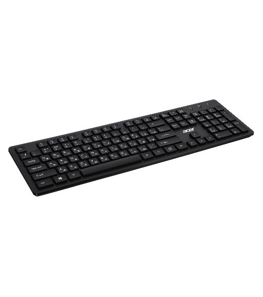 Клавиатура проводная Acer OKW020, USB, черный