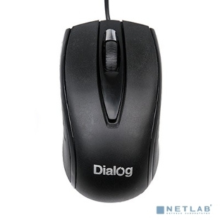 Мышь проводная Dialog Comfort MOС-17U черный, 1200 dpi, USB, кнопки - 3