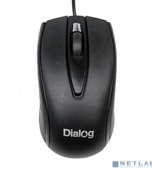 Мышь проводная Dialog Comfort MOС-17U черный, 1200 dpi, USB, кнопки - 3