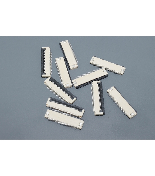 Разъем FPC Flip-Lock 0510-30RLGF 30 pin высота 1мм шаг 0,5мм 10 шт