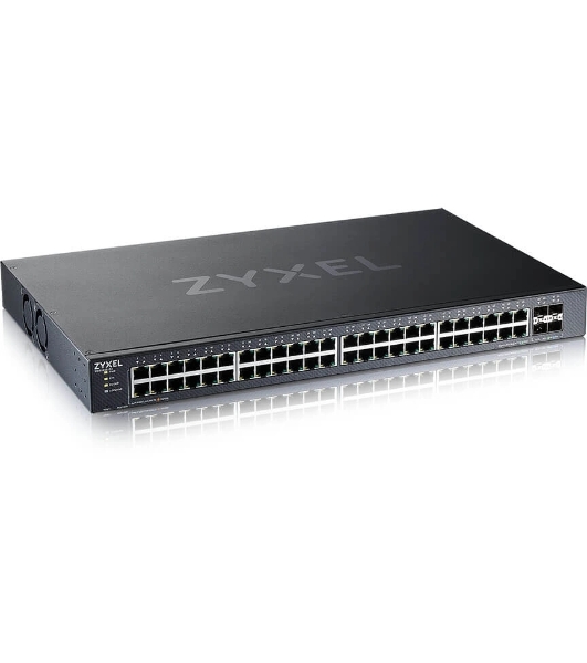 Коммутатор Smart L3 Lite Zyxel NebulaFlex XGS1935-52, rack 19', 48xGE, 4xSFP+