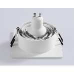 Встраиваемый поворотный точечный светильник Ambrella light TN102757 WH белый IP20 GU5.3 100*100*32, фото5