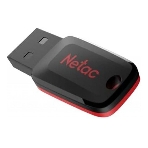 Флешка USB Netac U197 (NT03U197N-064G-20BK), 64Gb, USB 2.0, R/W 25/10, черный/красный, фото4