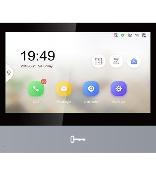 Видеодомофон Hikvision DS-KH8350-WTE1 белый