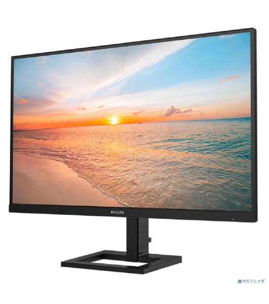 Монитор 27' Philips 27E1N1900AE IPS 3840x2160, 60 Гц, 4 мс, 16:9, 350 кд/м², 2xHDMI, 2xUSB 3.2, 1xUSB-C, 1x3.5 мм, черный