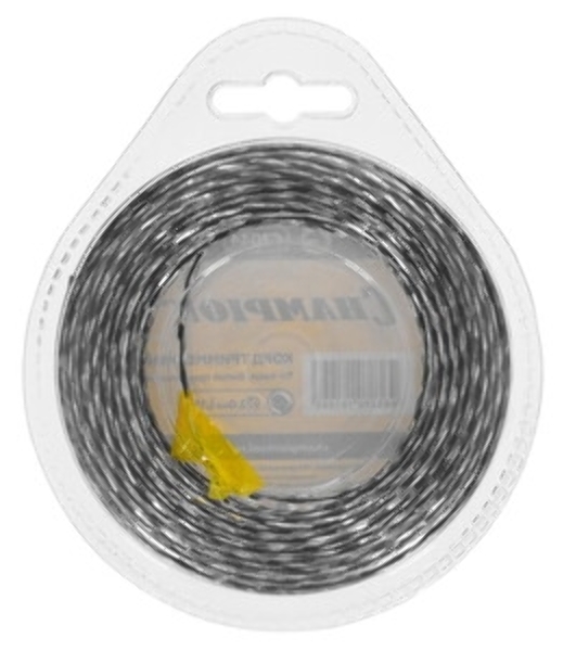 Леска для садовых триммеров Champion C7044 d=2мм L=15м