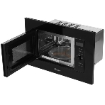 Встраиваемая микроволновая печь Evelux MW 253 B черный, 17 л, 700 Вт, поворотный механизм/сенсор, фото17