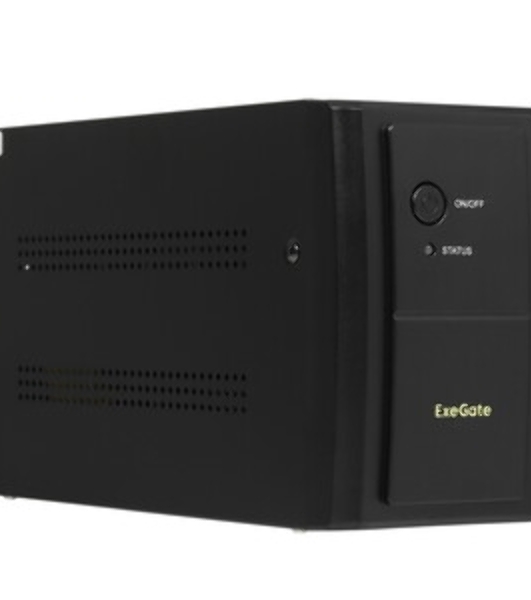 Источник бесперебойного питания ExeGate SpecialPro UNB-2000.LED.AVR.EURO.RJ 2000VA/1200W, LED, AVR, 4 евророзетки, RJ45/11, черный