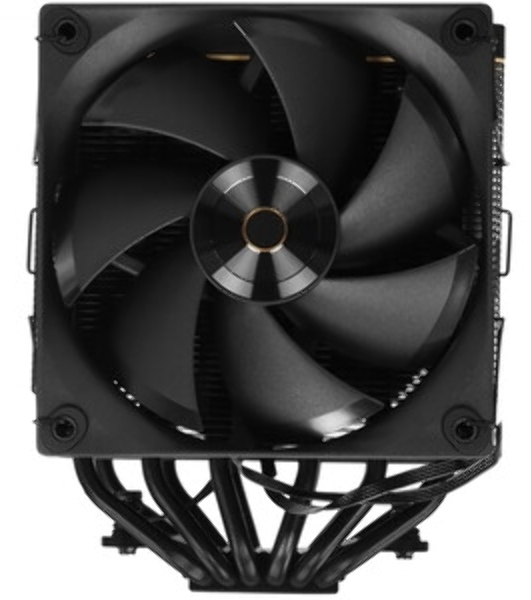 Кулер Ocypus Iota A62 BK Iota-A62-BK черный 120мм алюминий+медь 2000rpm 29db 4-pin 260W 158мм
