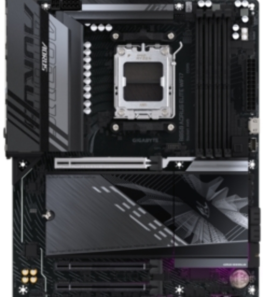 Материнская плата Gigabyte B850 AORUS ELITE WIFI7 rev. 1.1, AM5, AMD B850, 4xDDR5, 4xSATA, 3xM.2, 1xPCIe 5.0 x16, 2xPCIe 3.0 x16, 1xDP, 1x2.5Gb LAN, Wi-Fi 7, Bluetooth 5.4, 1xUSB-C 10Gbps, 2xUSB-A 10Gbps, 5xUSB-A 5Gbps, 4xUSB-A 2.0, 3x3.5 мм + S/PDIF оптический, 7.1, ATX