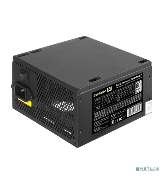 Блок питания ExeGate 900PPH-LT (EX292155RUS), 900Вт 80 PLUS, 120мм, черный