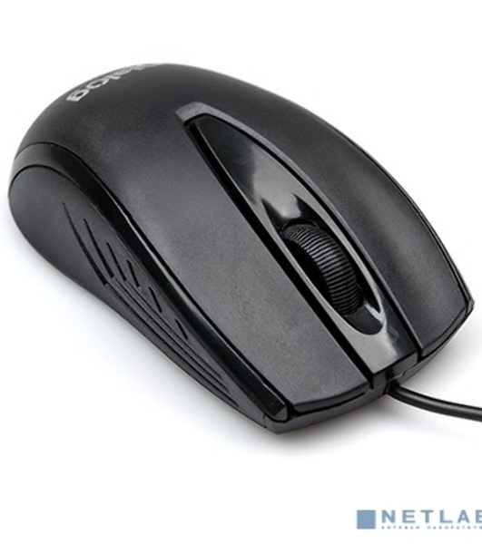Мышь проводная Dialog Comfort MOС-17U черный, 1200 dpi, USB, кнопки - 3