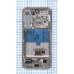 Дисплея для Samsung Galaxy S22 SM-S901B в сборе с тачскрином ServicePack, фиолетовый (GH82-27520F), фото 1