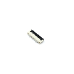 Разъем FPC Flip-Lock 1010-10RLGF 10 pin высота 1мм шаг 1мм, фото4