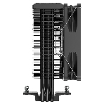 Кулер PCCooler Paladin EX300S черный 120мм алюминий+медь 1800rpm 28.6db 4-pin 125W 157мм, фото5