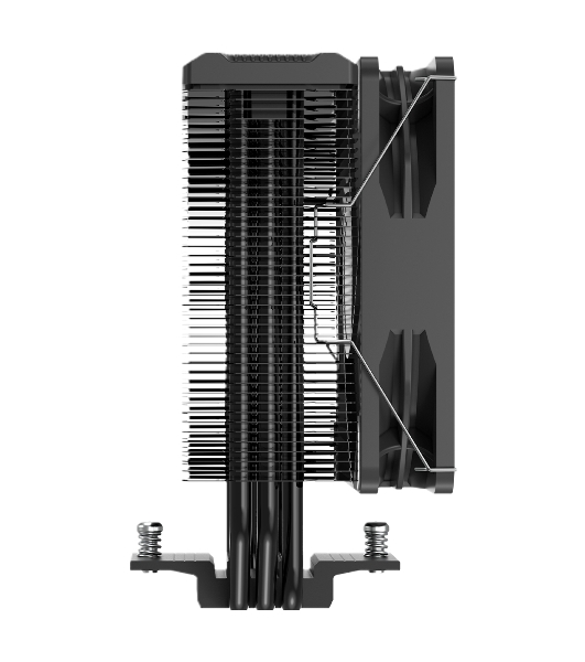 Кулер PCCooler Paladin EX300S черный 120мм алюминий+медь 1800rpm 28.6db 4-pin 125W 157мм
