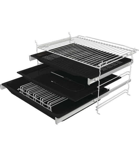 Духовой шкаф Электрический Gorenje BPSA6747A08BG черный