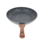 Вок LR01-57-24 WOK Lara GRANIT серия PALERMO ков алюм 24х7 см, ИНДУКЦИЯ, крышка, толщина 3,3 мм, фото4