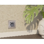 Комплект механизма электрической розетки ALFA Сталь матовый 2USB A+A 18W (быстрая зарядка) с/з QUANT (AP5090, VM155) MA509010, фото5