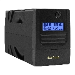 Источник бесперебойного питания ExeGate Smart LB-1000.LCD.AVR.2SH (1000VA/650W, LCD, AVR, 2*Schuko, батарея 12V 9Ah, черный), фото9