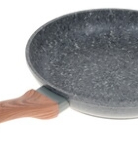 Вок LR01-57-24 WOK Lara GRANIT серия PALERMO ков алюм 24х7 см, ИНДУКЦИЯ, крышка, толщина 3,3 мм
