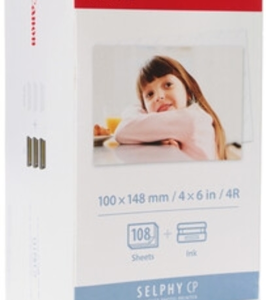 Набор для печати Canon KP-108IN 3115B001 10x15/108л./белый для сублимационных принтеров