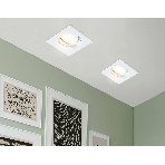 Встраиваемый поворотный точечный светильник Ambrella light TN102757 WH белый IP20 GU5.3 100*100*32, фото3