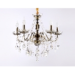 Светильник Ambrella light TR4949/5 SB/CL бронза/прозрачный E14/5 max 40W D620*585, фото3