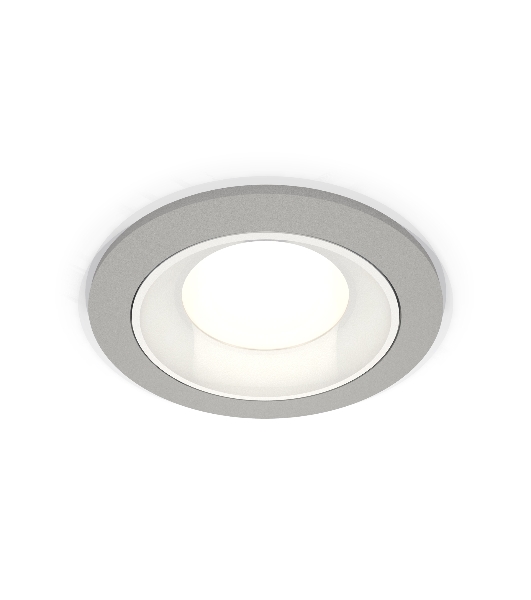 Комплект встраиваемого светильника Ambrella light XC7623060 SGR/SWH серый песок/белый песок MR16 GU5.3 (C7623, N7020)