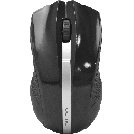 Мышь беспроводная Qumo Office M15 Style черный, 1000 dpi, радиоканал, USB, кнопки - 3, фото 1