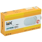 Светильник светодиодный ДПО 4012 12Вт 4000К IP54 овал бел. IEK LDPO0-4012-12-4000-K01, фото5