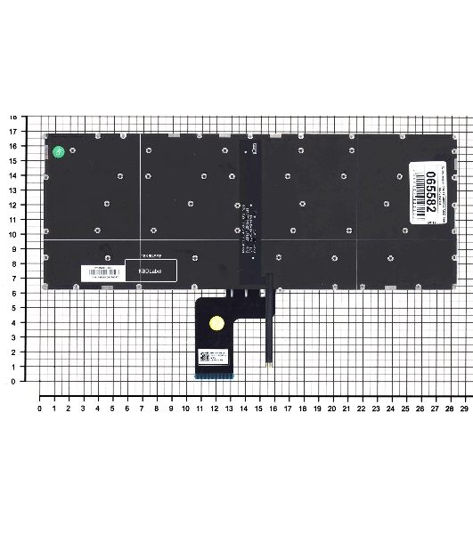 Клавиатура для ноутбука Lenovo Ideapad 720S-14IKB черная с подсветкой